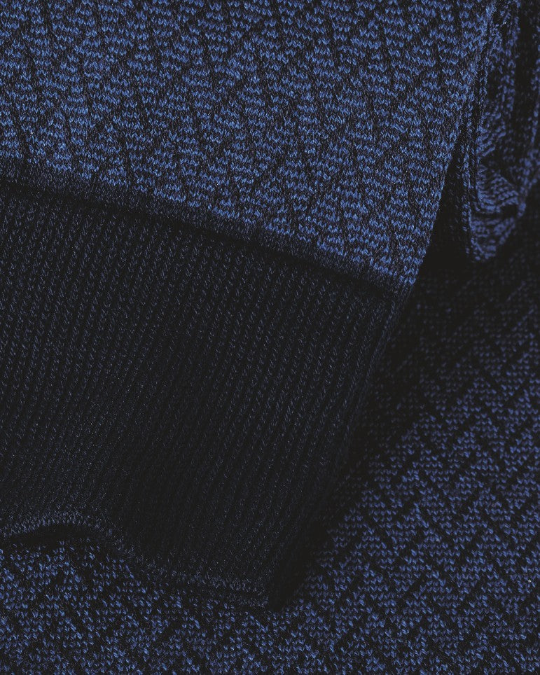 Royal Blue Herringbone Socks