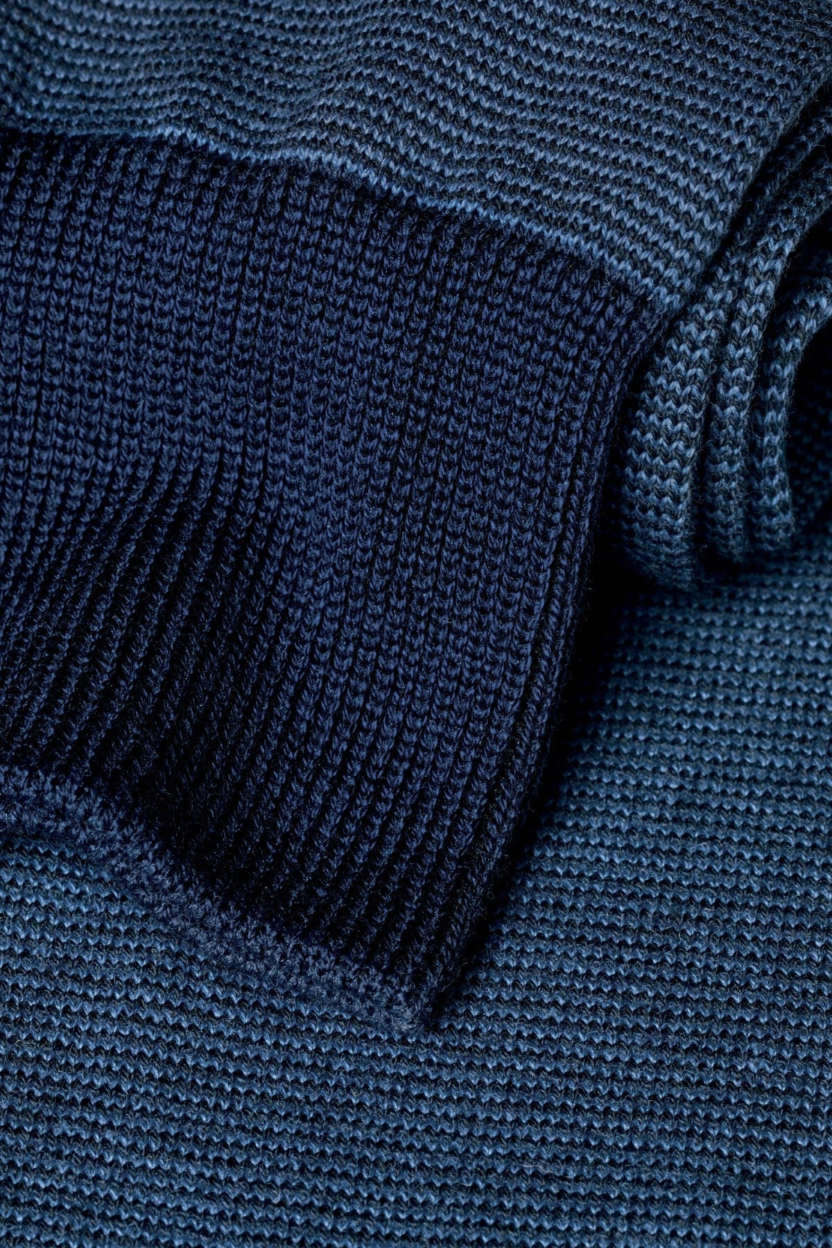 Indigo Blue Micro Stripe Socks