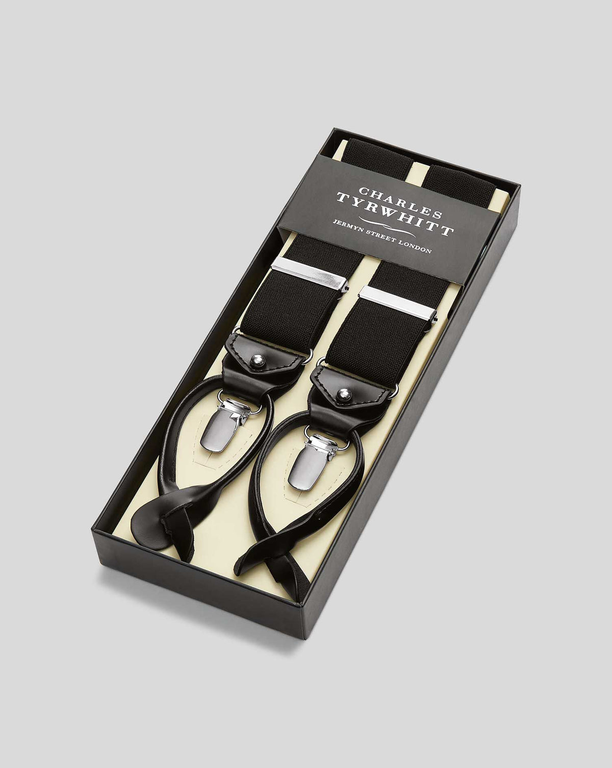 Black Combination Braces