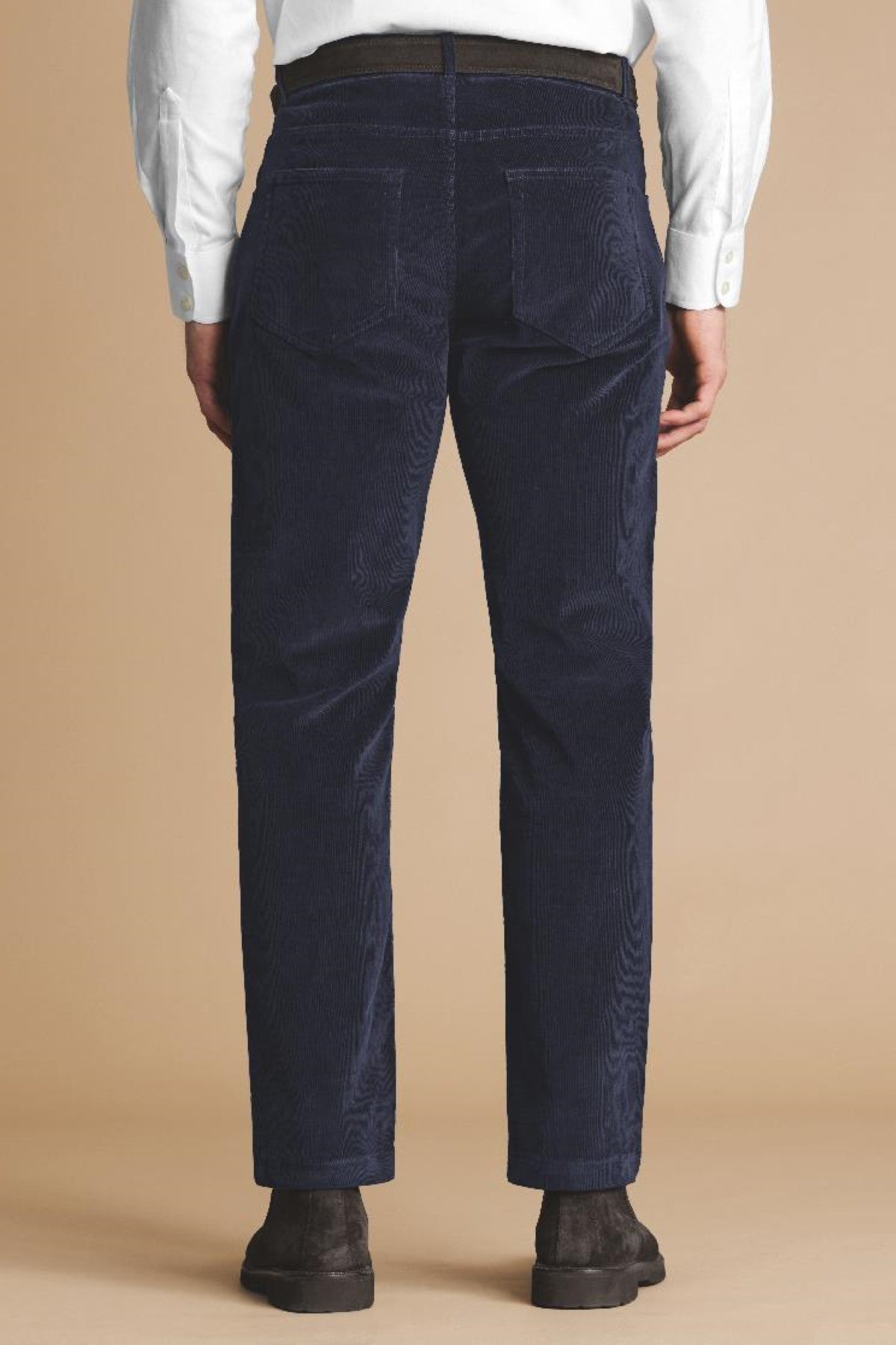 French Navy Slim Fit 5 Pocket Cord Jeans