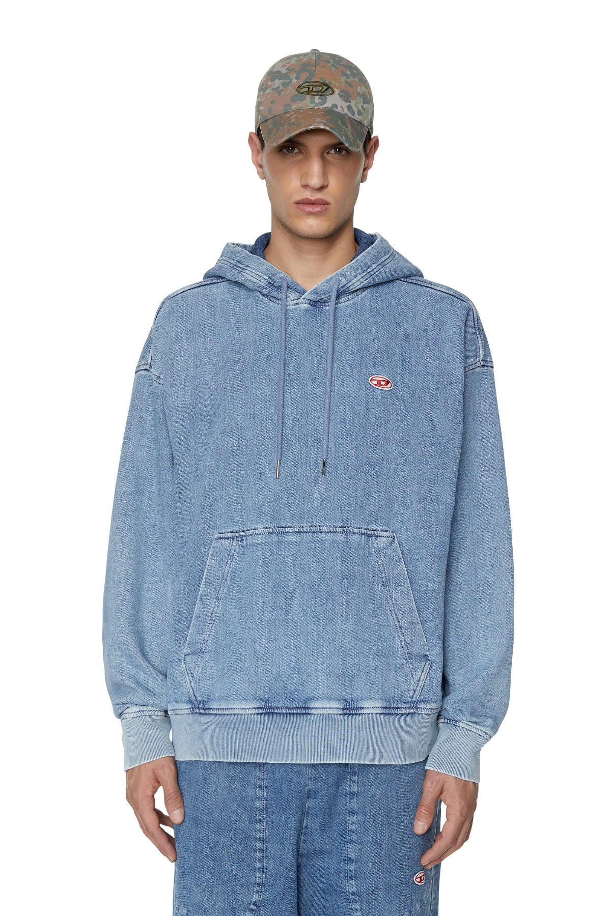 Men D-UM-RIB-NE SWEAT-SHIRT A03939-09D01-01