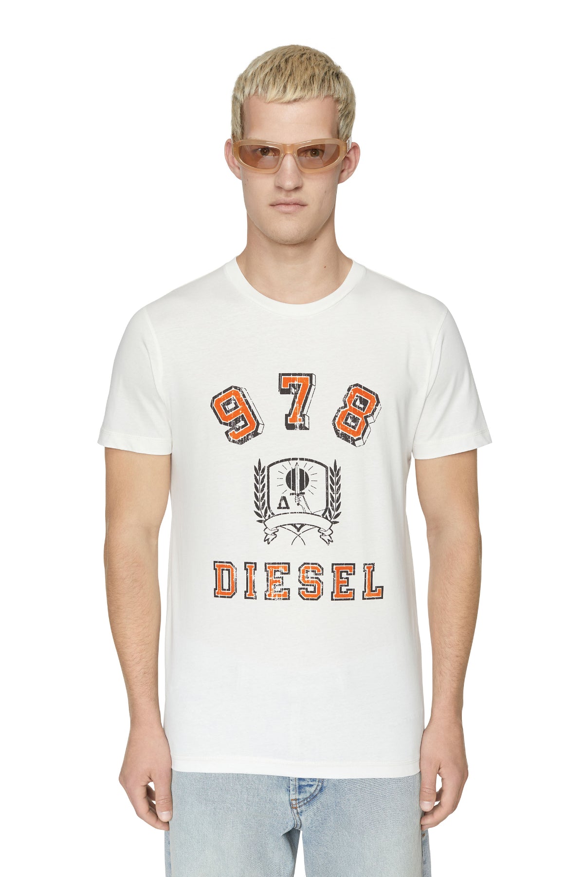 Men T-DIEGOR-E11 T-SHIRT A06801-0CATM-141