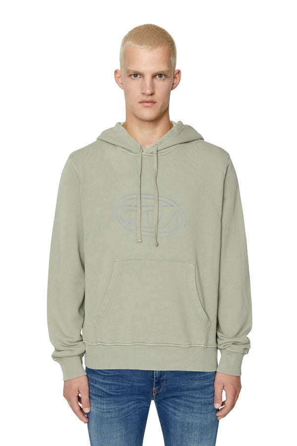 Men S-GINN-HOOD-E4 SWEAT-SHIRT A06922-0LEAC-9CR