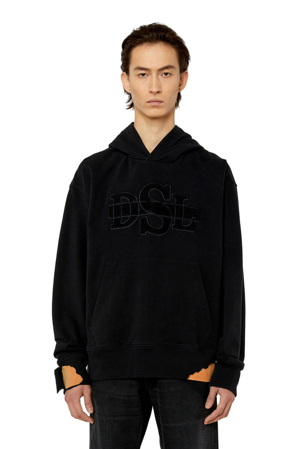 Men S-Macrot-Hood Sweat-Shirt A08565-0DFAF-900A