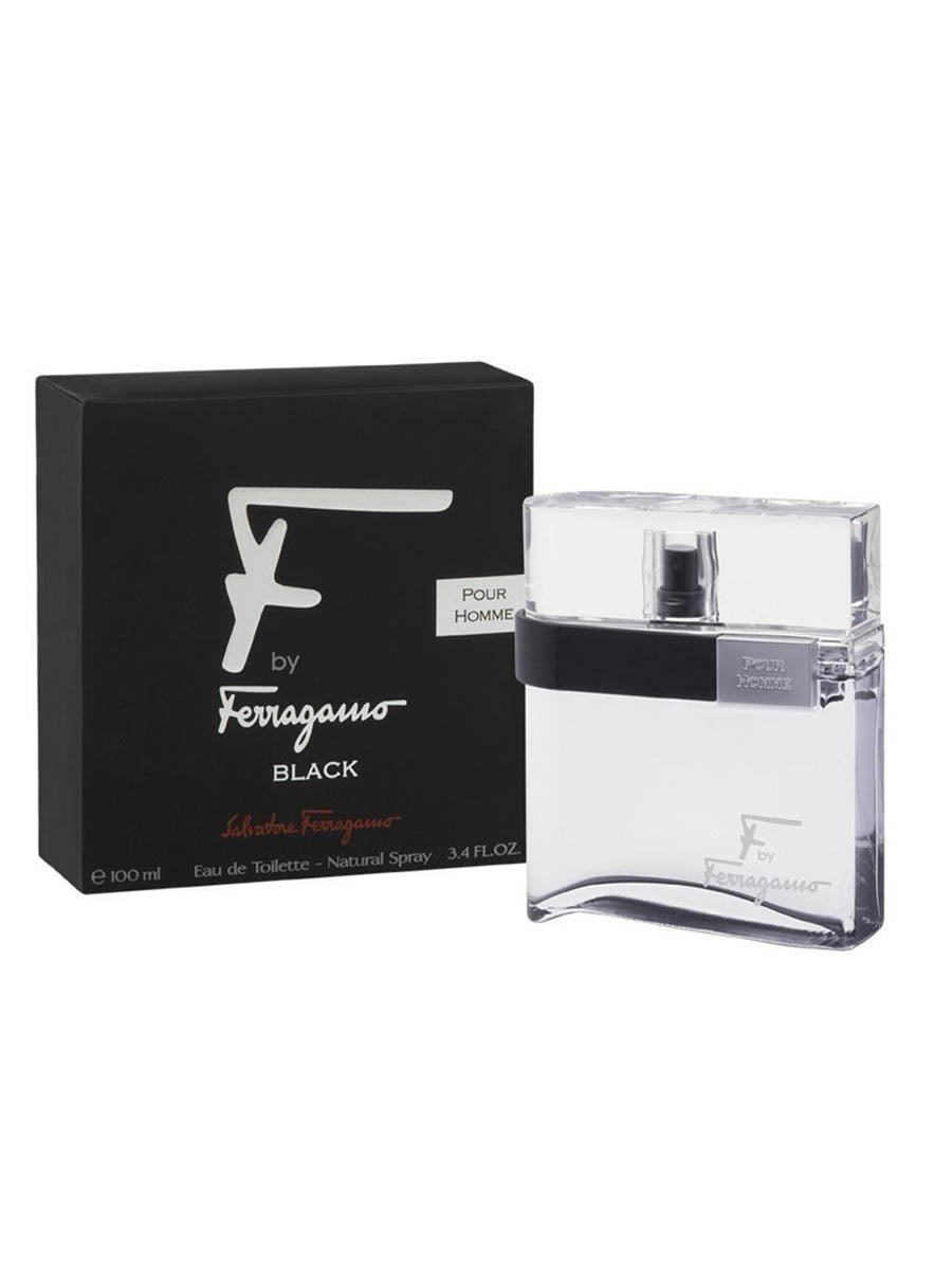 Salvatone Ferragamo F by Ferragamo Black EDT 100ml (Men)