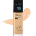 Maybelline FIT Me Matte Poreless Foundation 128Warm Nude 92-1664