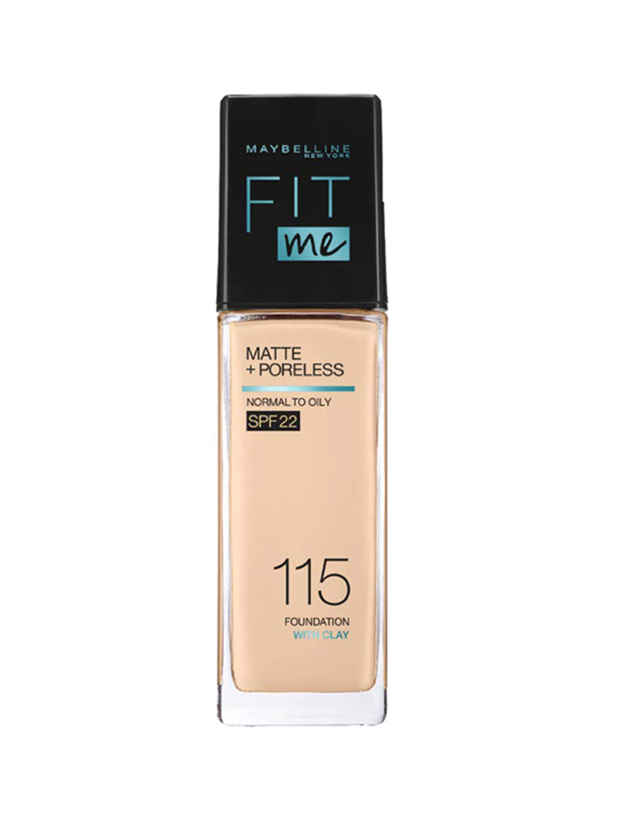 Maybelline FIT Me Matte Poreless Foundation 115 Ivory
