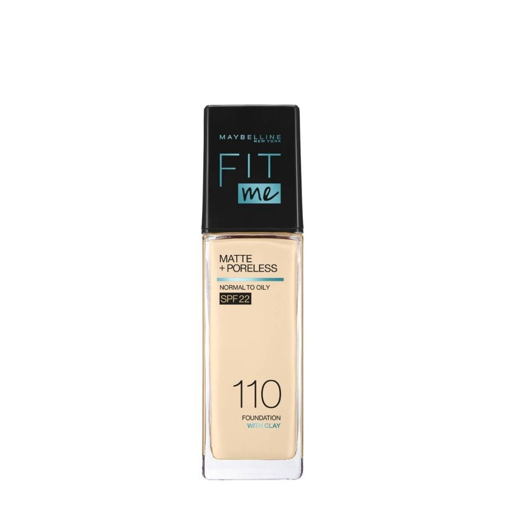Maybelline FIT Me Matte Poreless Foundation 110 Porcelain