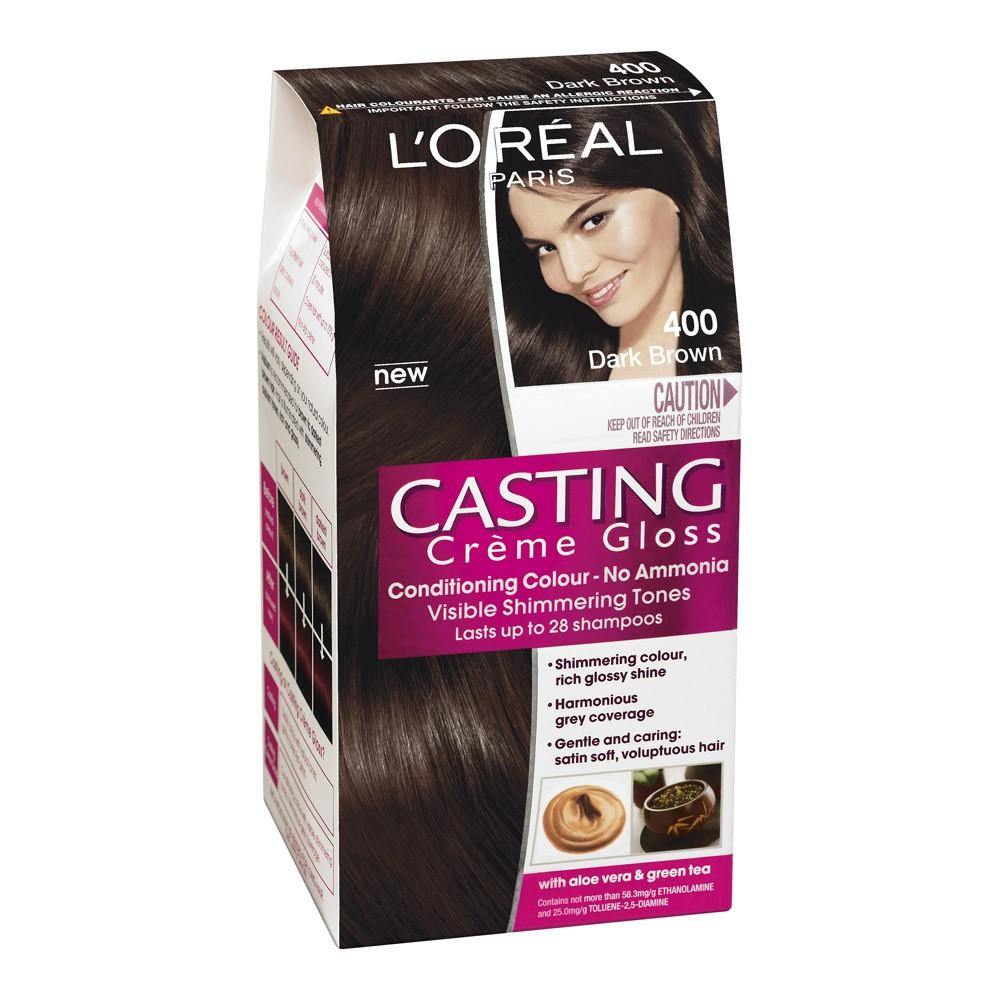Loreal Hair Color Casting Creme Gloss  #  400 (Dark Brown) 