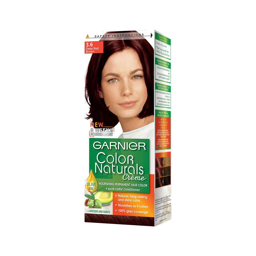 Garnier Hair Color Color Naturals  # 3.6 (Deep Red Brown) 