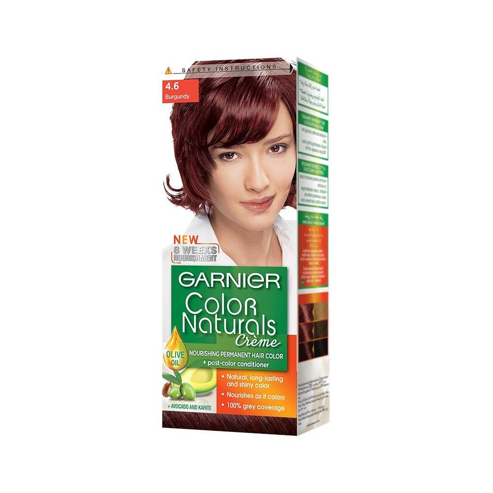 Garnier Hair Color Color Naturals No.4.6 (Burgundy)