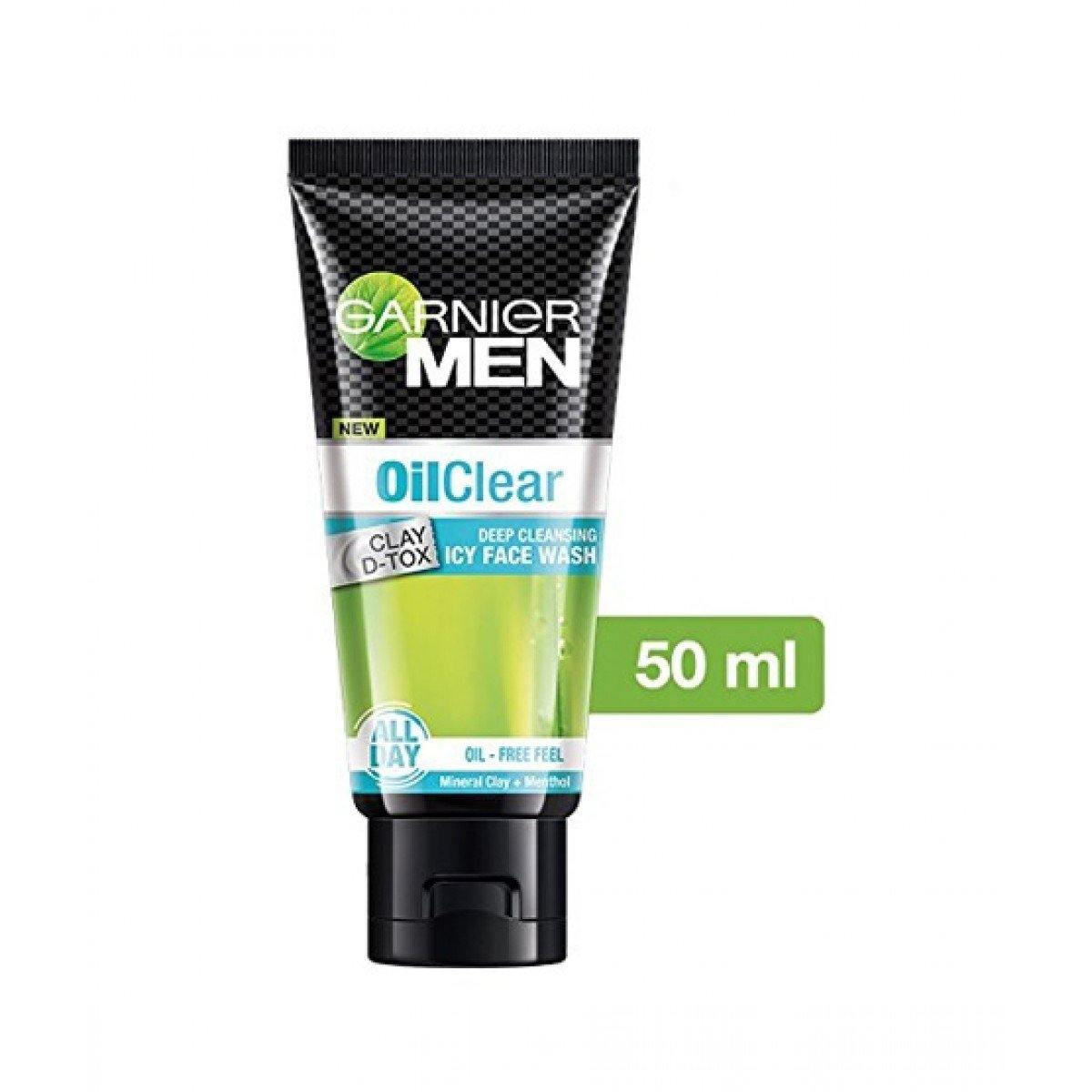 Garnier Men Oil Clear Face Wash 50ml