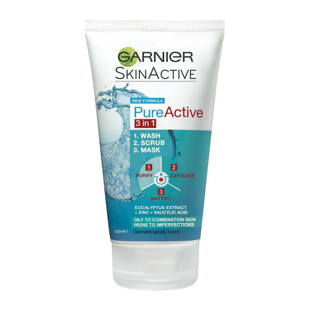 Garnier Skinactive 3In1 Pure Active 50Ml 