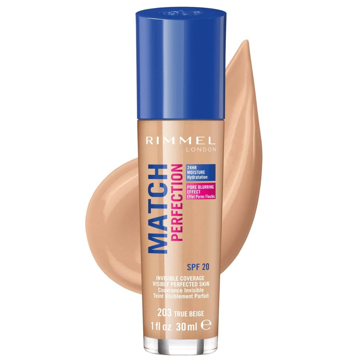 Rimmel London Match Perfection Foundation True Beige 30ml