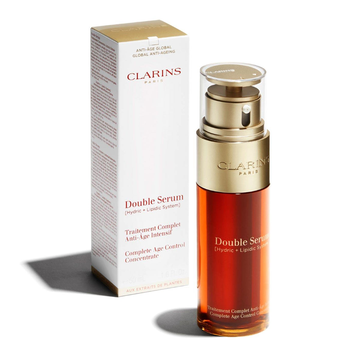 Clarins Double Serum Hydric+ Lipidic System 50ml