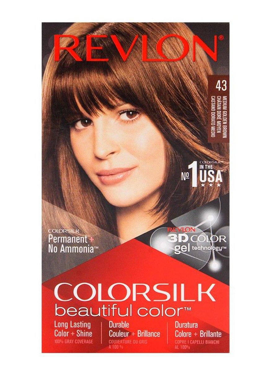 Revlon Hair Color Color Silk 43 Medium Golden Brown