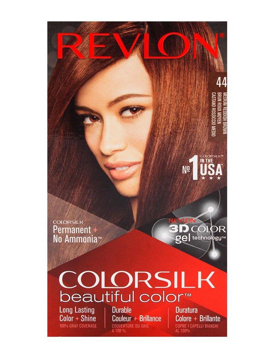 Revlon Hair Color Silk No. 44 Medium Reddish Brown