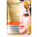 Eveline Sheet Mask 24k Gold Nourishing Elixir 