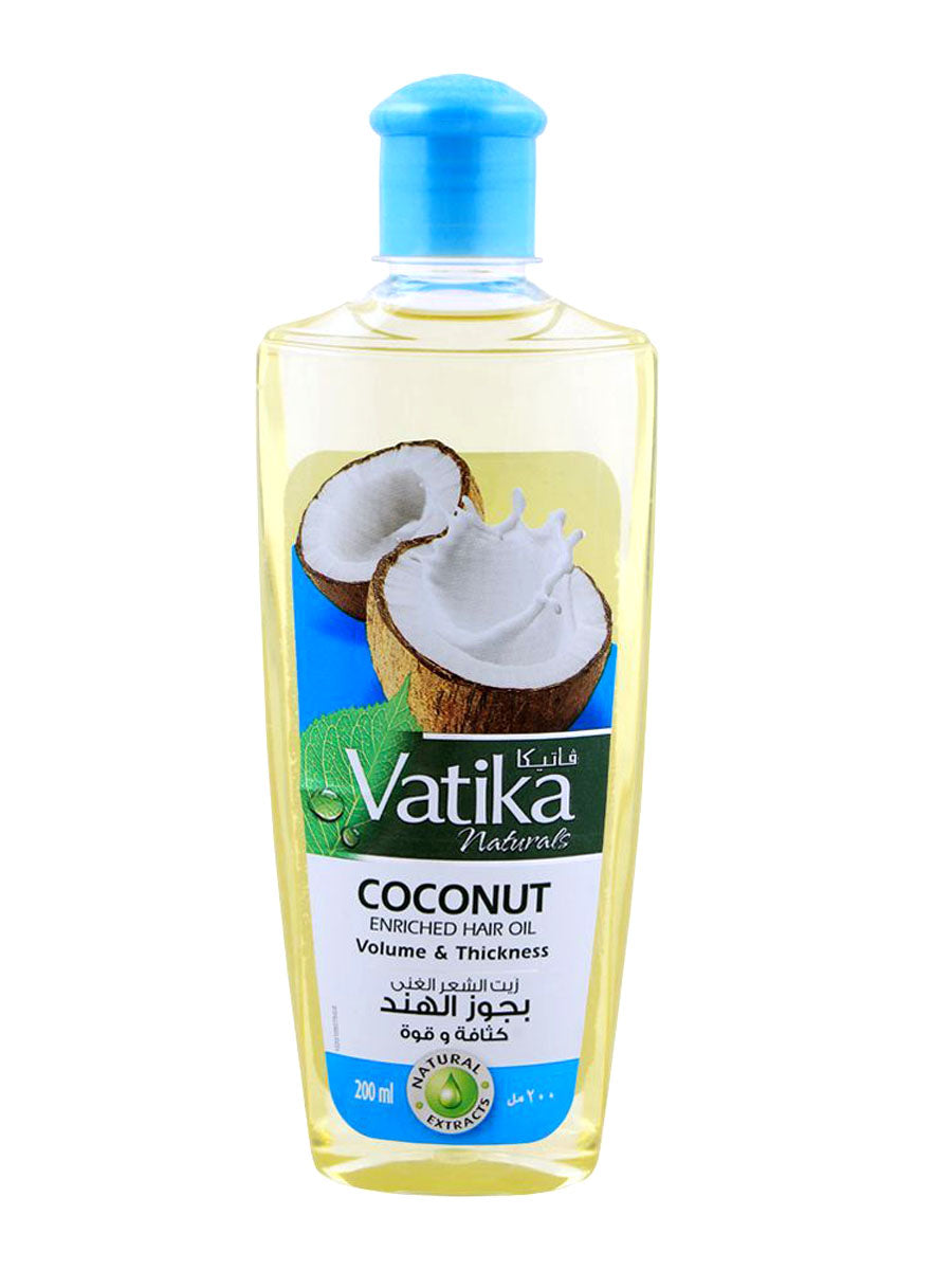 Dabur Vatika Dabur Hair Oil Coconut 200ml (Imp)