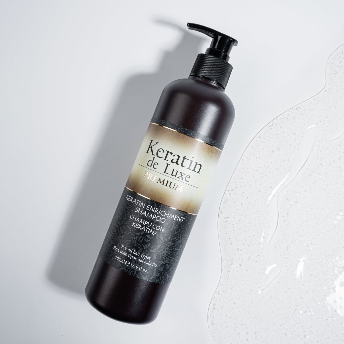 Keratin Deluxe Hair Shampoo – 500 ml