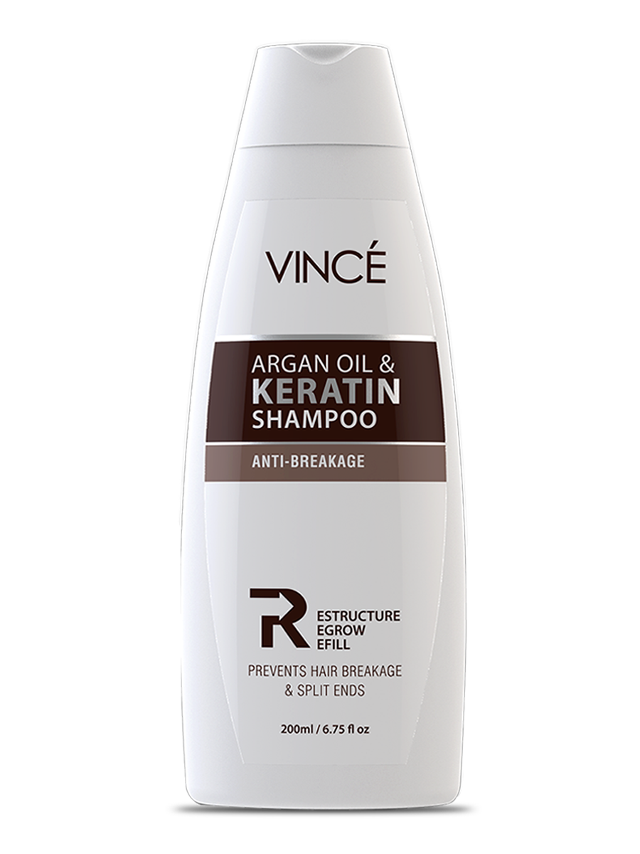 Vince Argan Oil & Keratin Anti Breakage Shampoo 200ml