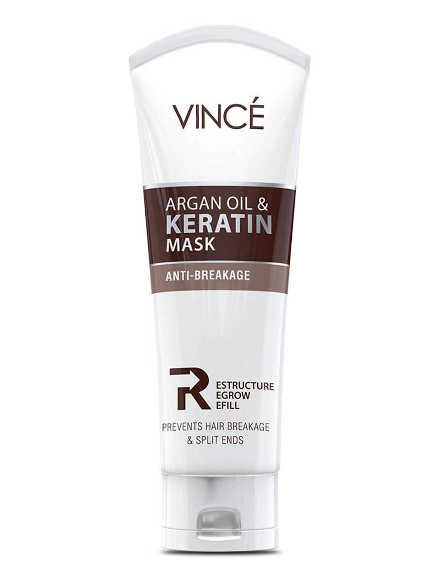 Vince Argan Oil & Keratin Anti Breakage Hair Mask 200ml