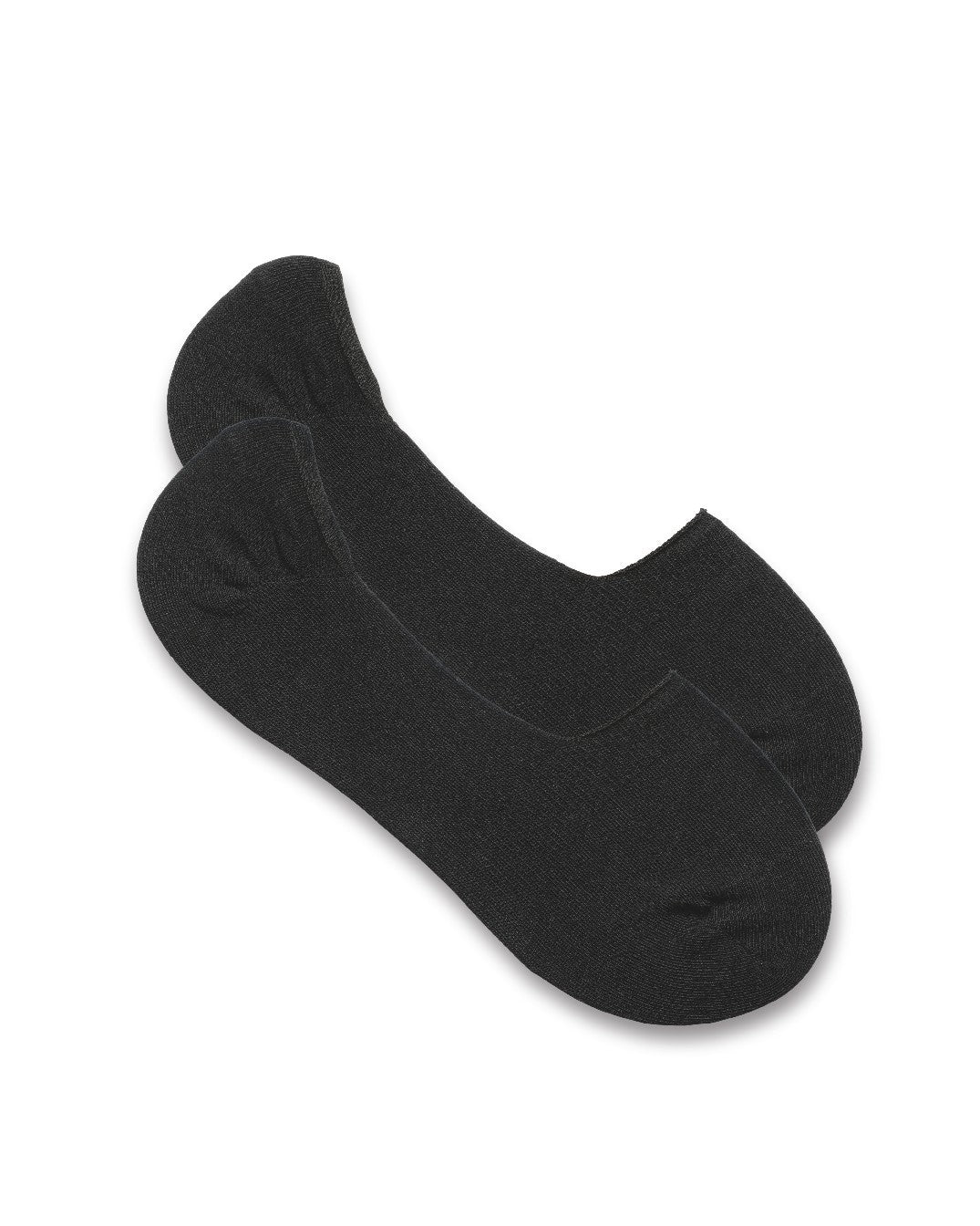 Black Cotton Rich 2 Pack Invisible Socks