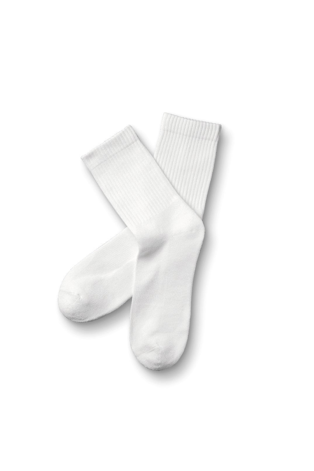 White Comfort Socks