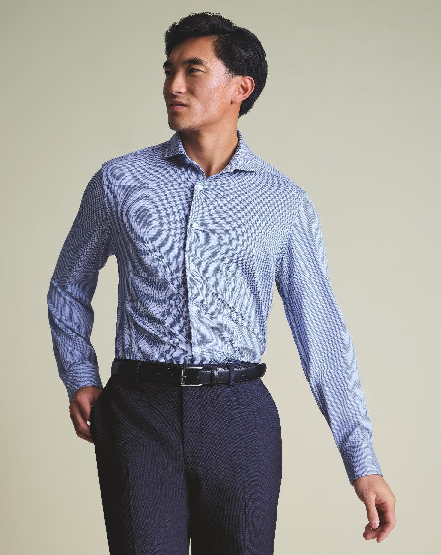 Royal And White Performance Jersey Shirt