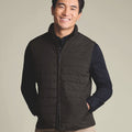 Chocolate Brown Lightweight Quilted Gilet