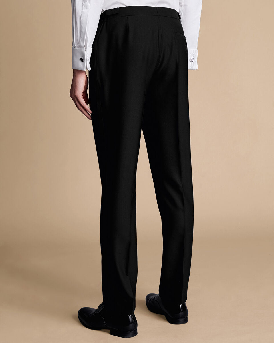 Black Slim Fit Dinner Suit Trouser