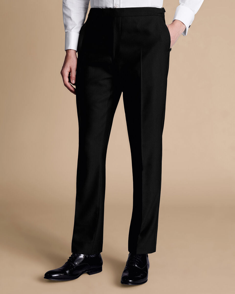 Black Slim Fit Dinner Suit Trouser