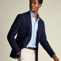 Navy Proper Blazer Slim Fit Jacket
