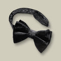 Black Velvet Bow Tie