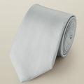 Ice Blue Textured Silk Tie