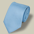 Sky Blue Textured Silk Tie