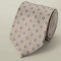 Ivory Geo Silk Patterned Tie