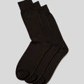 Black Cotton Rich 3 Pack Socks