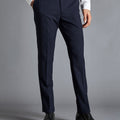 Dark Navy Slim Fit Ultimate Performance Suit Trouser
