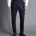 Navy Slim Fit End On End Ultimate Performance Suit Trouser