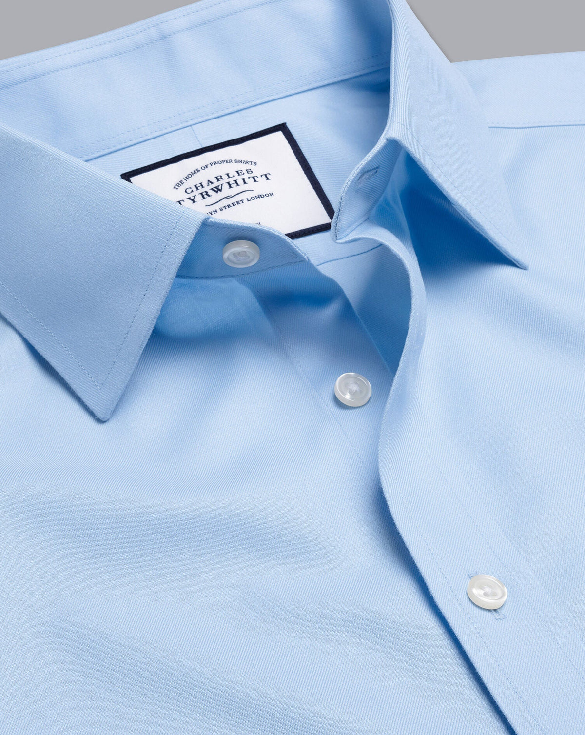 Sky Blue Non Iron Twill Classic Fit