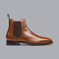 Tan Leather Chelsea Boot