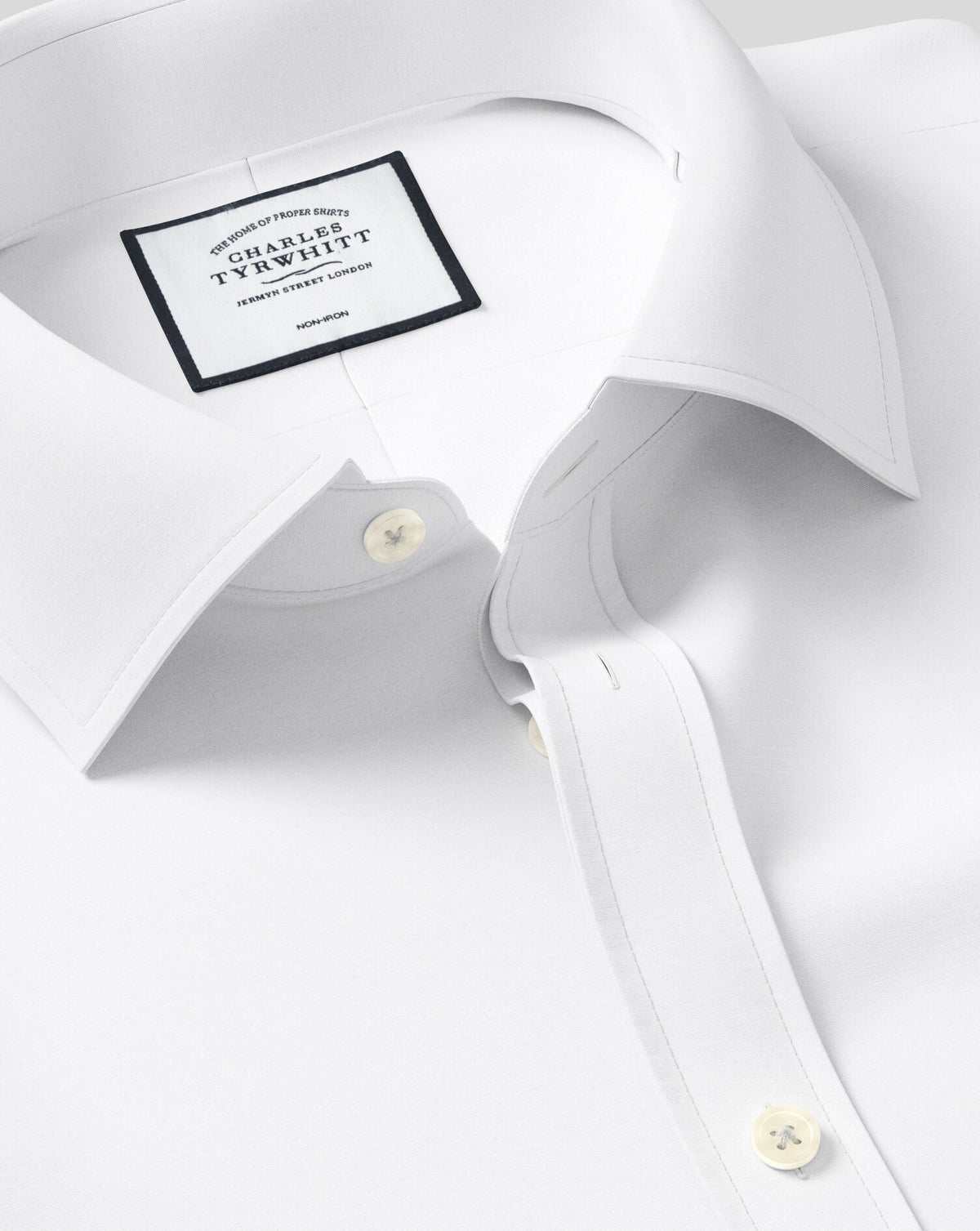 White Non Iron Poplin Classic Fit
