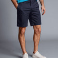 Navy Cotton Short