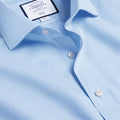 Sky Blue Non Iron Twill Cutaway Slim Fit Shirt