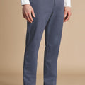 Steel Blue Slim Fit Ultimate Non-Iron Chino