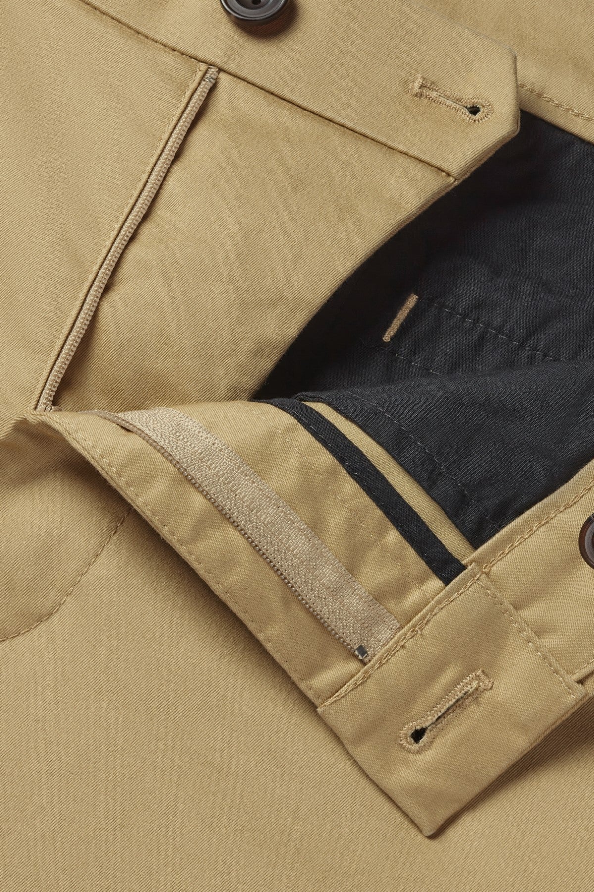Tan Performance Slim Fit Chinos