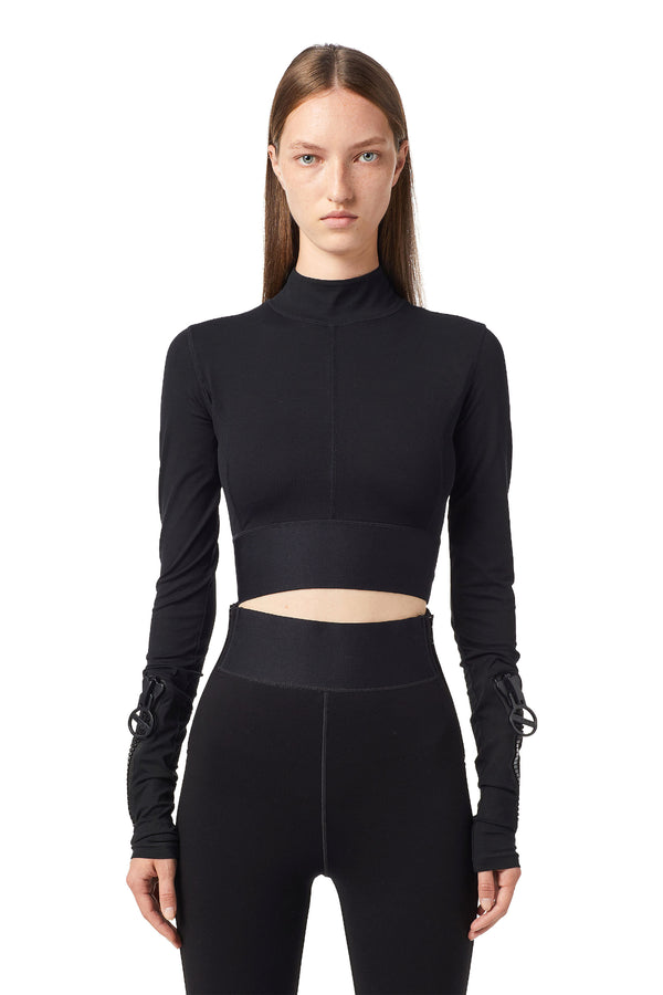 Ladies T-BORDOP TOP A04721-0PAZM-9XX