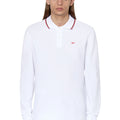 Men T-SMITH-LS-D POLO A06318-0MXZA-100
